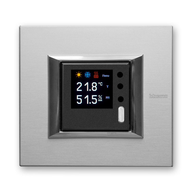 On wall controllers with graphic OLED display