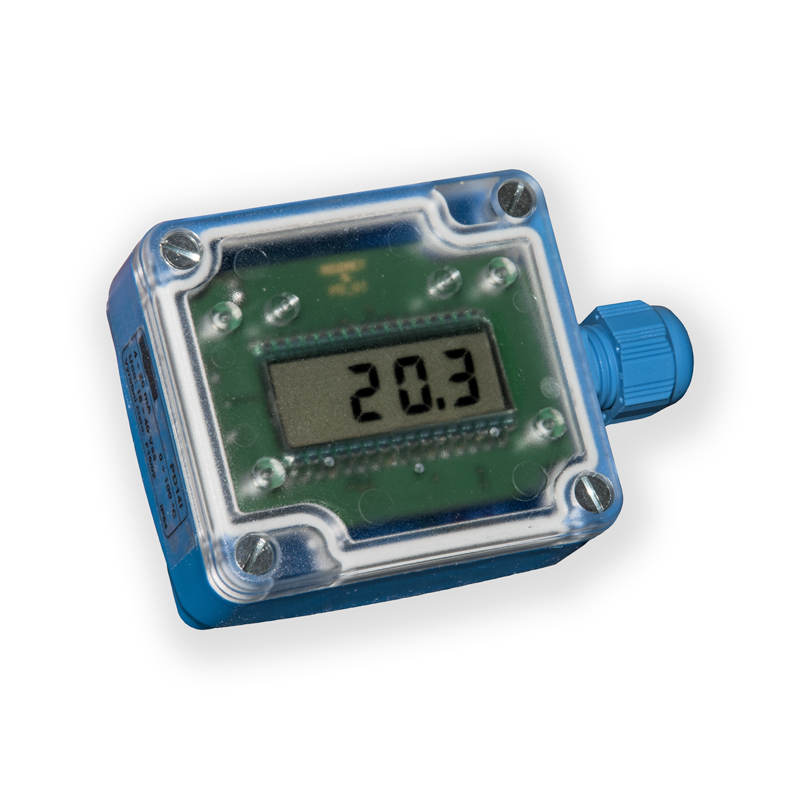 Temperature sensors with display